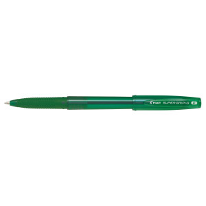 PENNA A SFERA SUPERGRIP G CON CAPPUCCIO PUNTA 0,7MM VERDE PILOT COD. 001659 CONFEZIONE DA 12