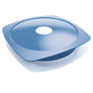 PIATTO LUNCH BOX CON COPERCHIO PICNIK ADULTS BLU MAPED COD. 870203