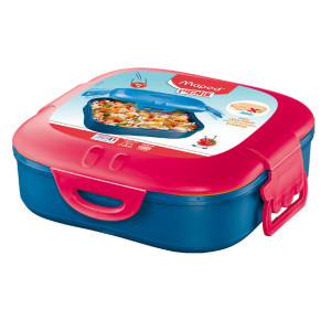 LUNCH BOX 1 SCOMPARTIMENTO ROSA CORALLO PICNIK CONCEPT MAPED COD. 870801