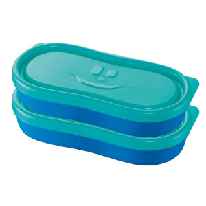 SET 2 SNACK BOX BLU PICNIK CONCEPT MAPED COD. 870903