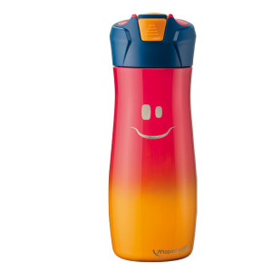 BORRACCIA ACCIAIO INOX 580ML ROSA CORALLO PICNIK CONCEPT MAPED COD. 871301