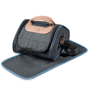 LUNCH BAG CONSEPT BLU MAPED COD. 872203
