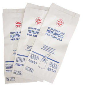 200 SACCHETTI IGIENICI H28XL12CM MAR PLAST COD. A99942FSC CONFEZIONE DA 5