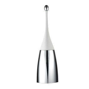 PORTASCOPINO DA TERRA H48,5CM BIANCO SOFT TOUCH COD. A65400BI
