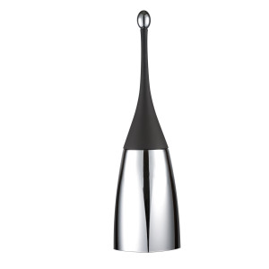 PORTASCOPINO DA TERRA H48,5CM NERO SOFT TOUCH COD. A65400NE