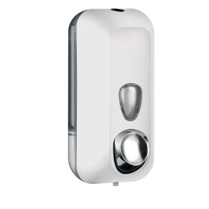 DISPENSER SAPONE LIQUIDO 0,55LT BIANCO SOFT TOUCH COD. A71401BI