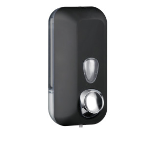 DISPENSER SAPONE LIQUIDO 0,55LT NERO SOFT TOUCH COD. A71401NE