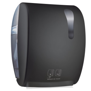 DISPENSER ASCIUGAMANI ELETTRONICO 875 KOMPATTO ADVAN NERO SOFT TOUCH COD. A8752RNE