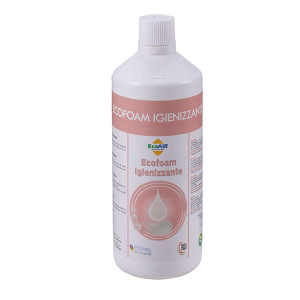 SAPONE IGIENIZZANTE MOUSSE ECOFOAM 1LT PER DISPENSER A SCHIUMA COD. 85000223
