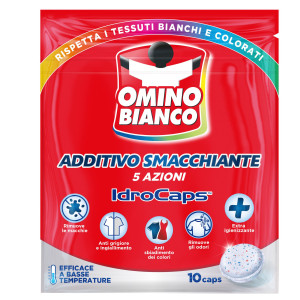 10 IDROCAPS OMINO BIANCO ADDITIVO TOTALE 5 IN 1 COD. M92530