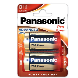BLISTER 2 TORCE LR20 PRO POWER D PANASONIC COD. C100020