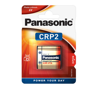 BLISTER MICROPILA PHOTO LITIO CRP2 PANASONIC COD. C300012