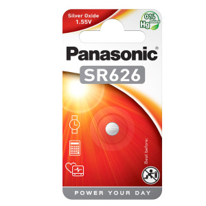 BLISTER MICROPILA OSSIDO ARGENTO SR626 PANASONIC COD. C300626