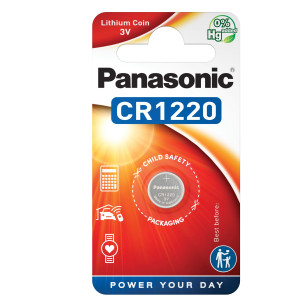 BLISTER MICROPILA LITIO CR1220 PANASONIC COD. C301220