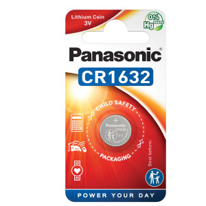 BLISTER MICROPILA LITIO CR1632 PANASONIC COD. C301632