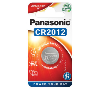 BLISTER MICROPILA LITIO CR2012 PANASONIC COD. C302012