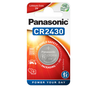 BLISTER MICROPILA LITIO CR2430 PANASONIC COD. C302430