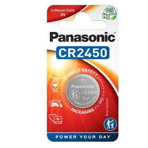 BLISTER MICROPILA LITIO CR2450 PANASONIC COD. C302450