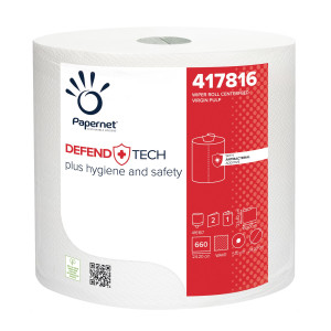 BOBINA INDUSTRIALE DEFEND TECH 660 STRAPPI CON FORMULA ANTIBATTERICA COD. 419734 CONFEZIONE DA 3