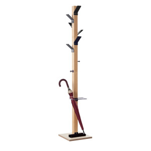 APPENDIABITI A 6 POSTI LEGNO/NERO EASYCLOTH COD. K700001