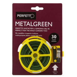 FILO IN METALLO RICOPERTO MULTIUSO METALGREEN 30MT PERFETTO COD. 0366