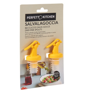 SET 2 TAPPI OLIO/ACETO SALVAGOCCIA PERFETTO COD. 29012