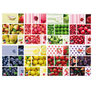 MAXIQUADERNO A4 80GR 40+2FG 5MM FRUIT PIGNA COD. 02333735M CONFEZIONE DA 10