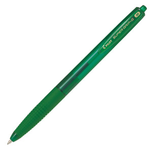 PENNA A SCATTO SUPERGRIP G PUNTA 1,00MM VERDE PILOT COD. 001617 CONFEZIONE DA 12