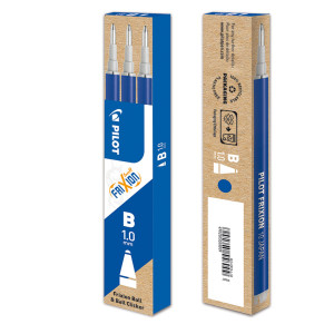 SET 3 REFILL SFERA FRIXIONBALL CLICKER 1.0MM BLU PILOT COD. 006676