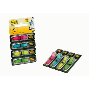 MINISET FRECCE 96 SEGNAPAGINA POST-ITÂ® INDEX 684-ARR4 IN 4 COLORI VIVACI COD. 7000144925