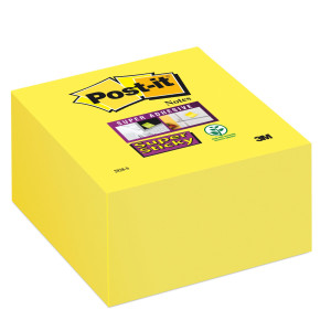 BLOCCO 350FOGLIETTI POST-ITÂ® SUPER STICKY 2028-S 76X76MM GIALLO ORO COD. 7100265573