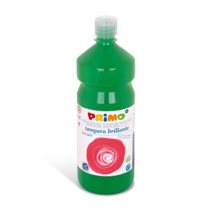 TEMPERA PRONTA PRIMI PASSI 1LT VERDE BRILLANTE PRIMO COD. 204BR1000610