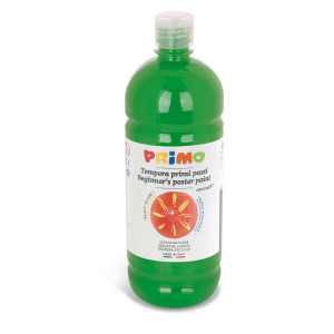 TEMPERA PRONTA PRIMI PASSI 1LT VERDE BRILLANTE PRIMO COD. 204BR1000610