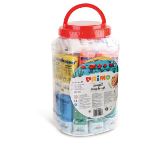 SECCHIELLO CON 50 PANETTI PASTA MODELLABILE COD. 297ED50
