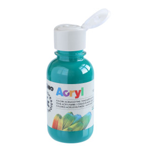 COLORE ACRILICO FINE ACRYL 125ML VERDE SMERALDO PRIMO COD. 402TA125641