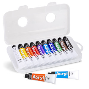 ASTUCCIO 10 COLORI ACRILICO 18ML PRIMO COD. 405TA10SP