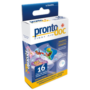 SCATOLA 16 CEROTTI KIDS TATOO PRONTODOC COD. 4051