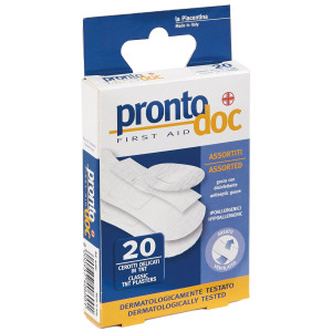 SCATOLA 20 CEROTTI DELICATI IN TNT PRONTODOC COD. 4060