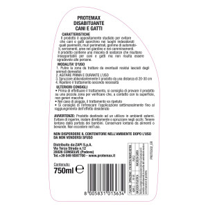 DISABITUANTE CANI E GATTI 750ML PROTEMAX COD. PROTE502