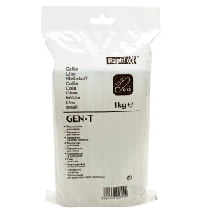 COLLA TERMOFUSIBILE 19CM D12MM 1KG TRASPARENTE COD. 40302799