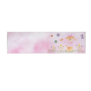 SCATOLA 25 FG A4 DA 20 BIGL. BOMBONIERE PERSONALIZ. ''BATTESIMO ROSA'' REX SADOC COD. 53A4031