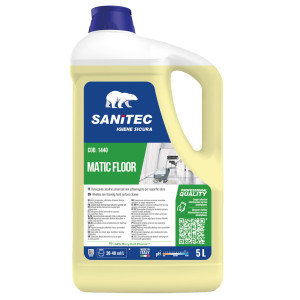 DETERGENTE ALCALINO UNIVERSALE MATIC FLOOR 5,5KG SANITEC COD. 1440