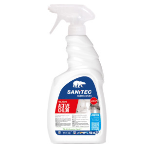 DETERGENTE SGRASSANTE CLORINATO TRIGGER 750ML SANITEC COD. 1560-S