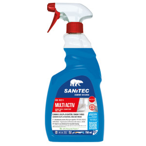 DISINFETTANTE MULTI ACTIV BAGNO TRIGGER DA 750ML SANITEC COD. 1822-S