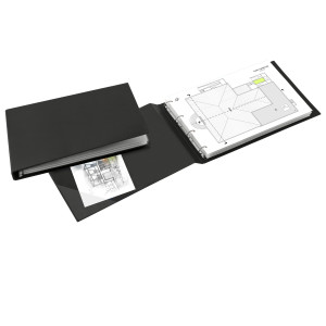 RACCOGLITORE SANREMO 2000 40 4D NERO 42X30CM A3-ALBUM SEI ROTA COD. 34423110
