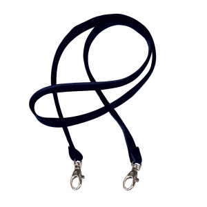 50 CORDONCINO PASS M IN RASO NERO LUNGH. 85CM SEI ROTA COD. 62008210
