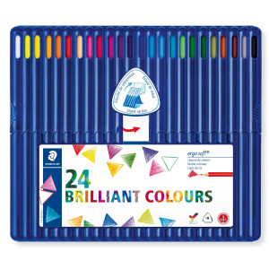 ASTUCCIO 24 MATITE COLORATE ERGO SOFT STAEDTLER COD. 157SB24