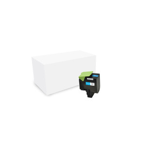 CARTUCCIA CIANO RIC PER LEXMARK CX410 COD. CX410C-HY-STA