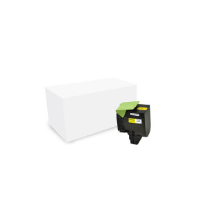 CARTUCCIA GIALLO RIC PER LEXMARK CX410 COD. CX410Y-HY-STA