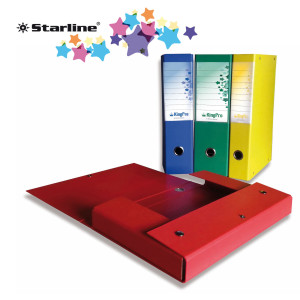 SCATOLA PROGETTO KINGPRO 10 VERDE C/PORTAETICHETTA STARLINE COD. STL5115.
